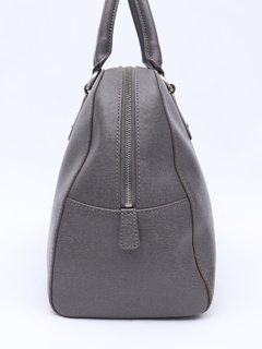 Bolsa Furla Saffiano Cinza