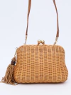 Imagem do Bolsa Serpui Palha Crossbody