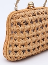 Bolsa Serpui Palha Crossbody - loja online