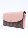 Carteira Louis Vuitton Pink Damier Normandy - loja online