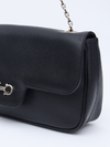 Bolsa Salvatore Ferragamo Saffiano Flap - Paris Brechó