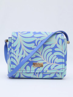 Bolsa Kate Spade Canvas Leaves Flap