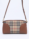 Burberry Haymarket Check Coated Crossbody - Paris Brechó