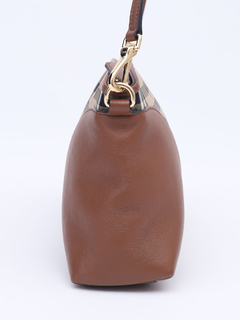 Burberry Haymarket Check Coated Crossbody - loja online