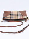 Burberry Haymarket Check Coated Crossbody na internet