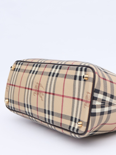 Bolsa Burberry Haymarket Check Tote - loja online