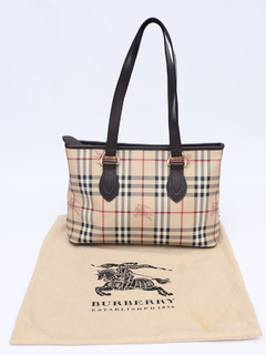 Bolsa Burberry Haymarket Check Tote na internet