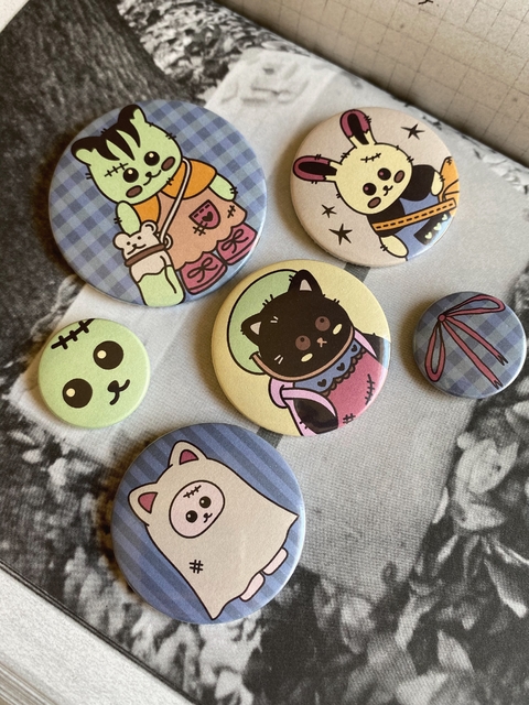 Pack Botton - Silvinhas Boo