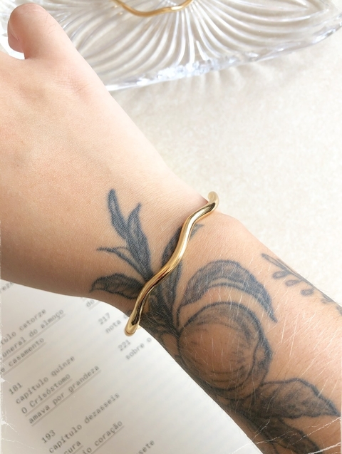 Bracelete Wave Gold