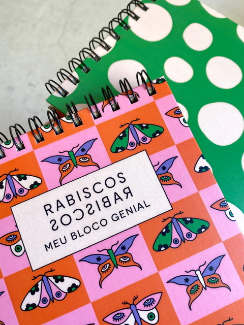 Meu Bloco Genial - Rabiscos Borboleta