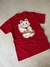 Camiseta Lucky - Vermelha - frente & costas na internet