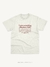 Camiseta Twentysomething - Off white