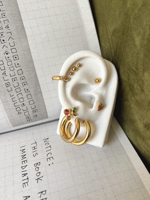 Argola Sylvie - Gold - comprar online