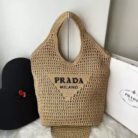 Bolsa Tote Rafia
