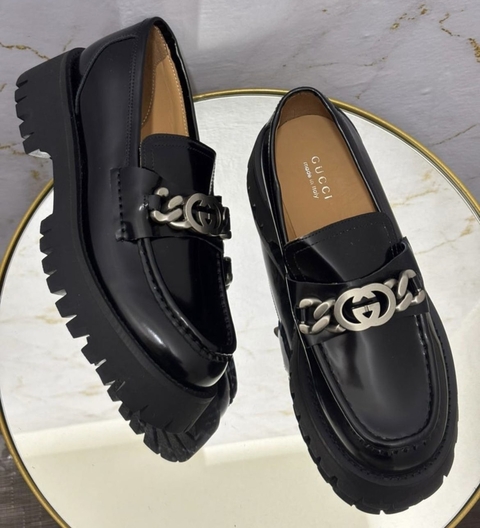 Mocassim GG Couro - comprar online