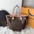 Bolsa Neverfull Monogram Rose
