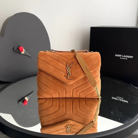 Bolsa Loulou MM Camurça