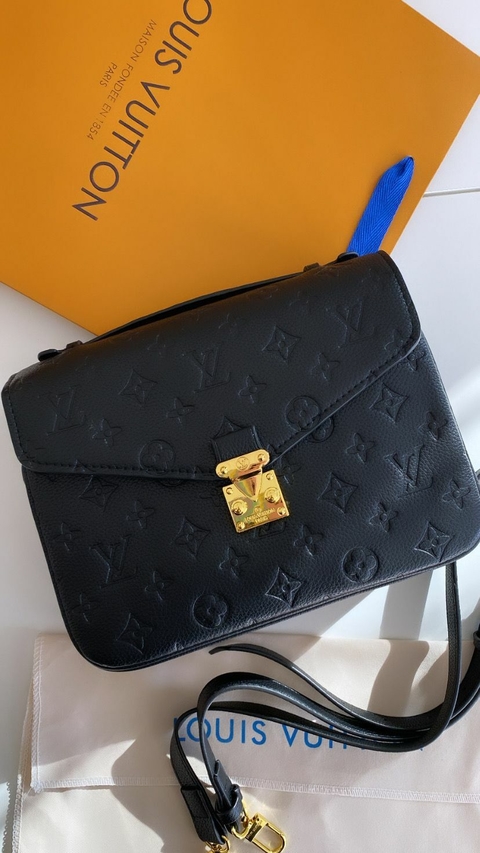 Bolsa Couro Metis Black