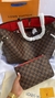 Bolsa Couro Neverfull Ebene