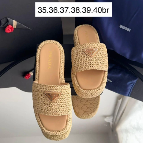 Sandalia Flatform em crochê - comprar online
