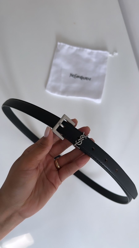 Cinto Couro YSL - comprar online
