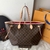 Bolsa Neverfull Monogram Pivoine na internet