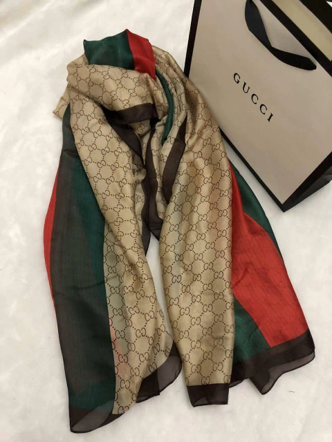 Lenço de seda GG718 - comprar online