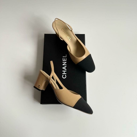 Slingback CH Bicolor - comprar online