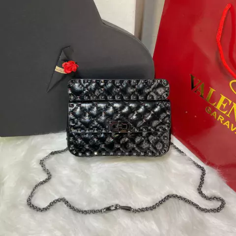Bolsa Rockstuds Black