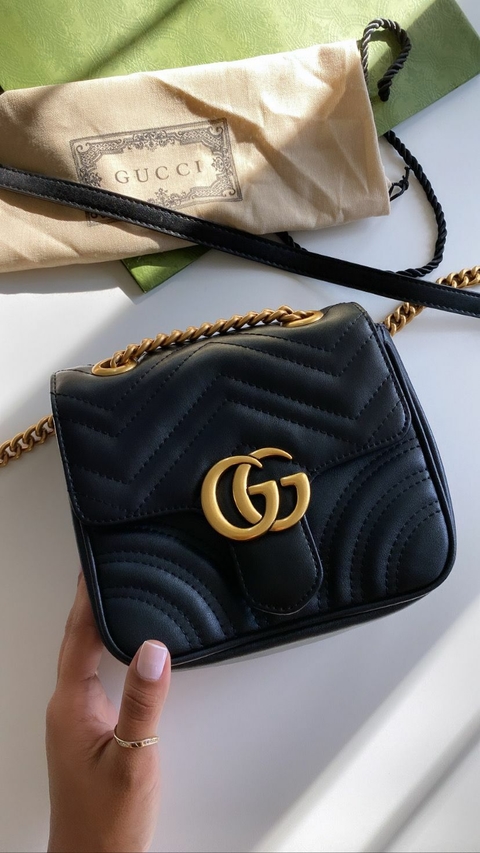 Bolsa Couro Marmont Mini