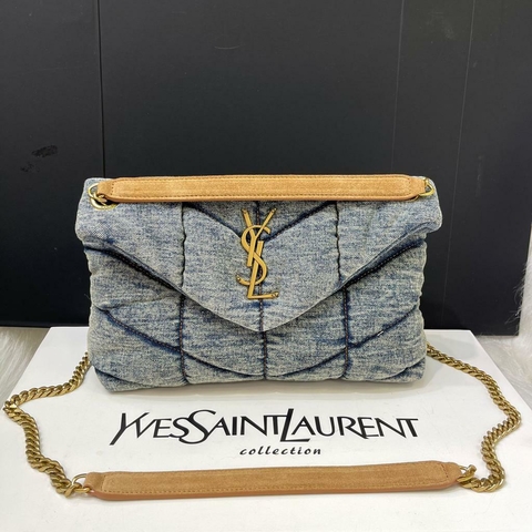 Bolsa Loulou Puffer Denim