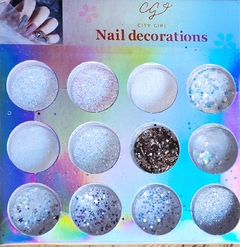 Glitter Decoración de Uñas City Girl - comprar online