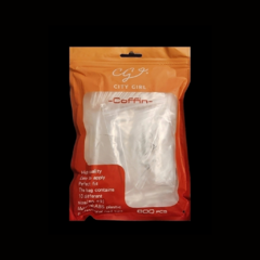 Tips Soft Gel Coffin City Girl 600 unidades