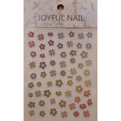Sticker Joyful Flores color