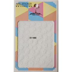 Sticker Flores blancas JO1866