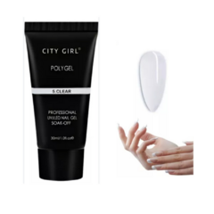 Nuevo Polygel Clear City Girl 30 ml