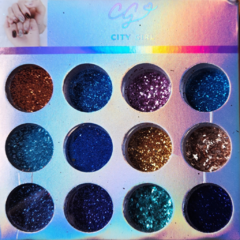 Glitter Decoración de Uñas City Girl