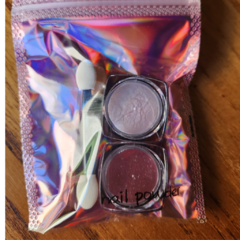 Polvo Aurora Color + glitter City Girl