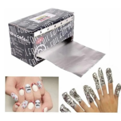 Papel aluminio para remover acrilicas, gel , semi - comprar online