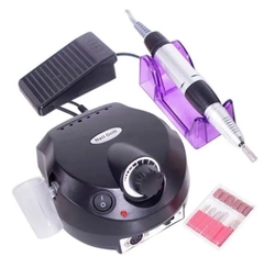 Torno profesional de Uñas Drill Profesional 30000 rpm con Pedalera e Interruptor de reversa