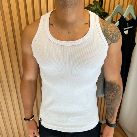 REGATA BASIC CANELADA - BRANCA