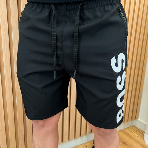 BERMUDA MODA PRAIA HUGO BOSS - PRETA