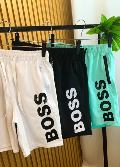 BERMUDA MODA PRAIA BOSS - BRANCA