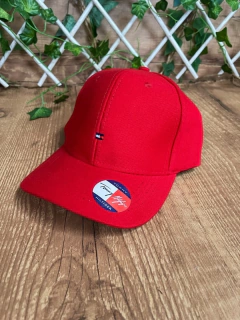 Boné Tommy Hilfiger - Vermelho - loja online