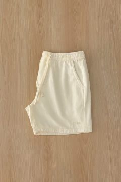 BERMUDA MAURICINHO HUGO BOSS SIMBOLO BOSS - OFF WHITE na internet