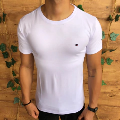 CAMISETA TOMMY HILFIGER BASIC - BRANCA