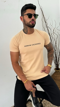 CAMISETA ARMANI EXCHANGE - NUDE - comprar online