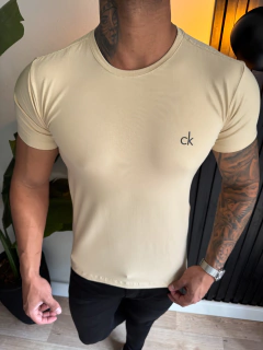 CAMISETA CK BASIC - NUDE