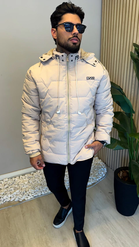 JAQUETA BOBOJACO HUGO BOSS - NUDE - comprar online