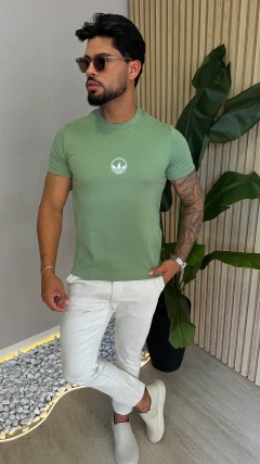 CAMISETA ADIDAS ORIGINALS - VERDE - EleganceOutlet